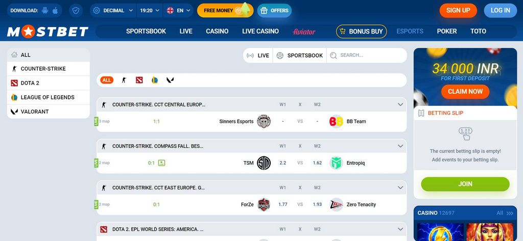 Mostbet — это действующее зеркало